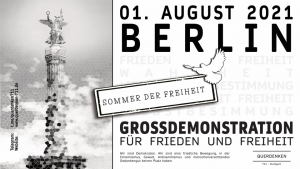 Пресс-релиз демонстрации 01.08.2021 в Берлине