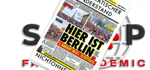 The issue of the DEMOKRATISCHER WIDERSTAND newspaper about the World Protest on August 1