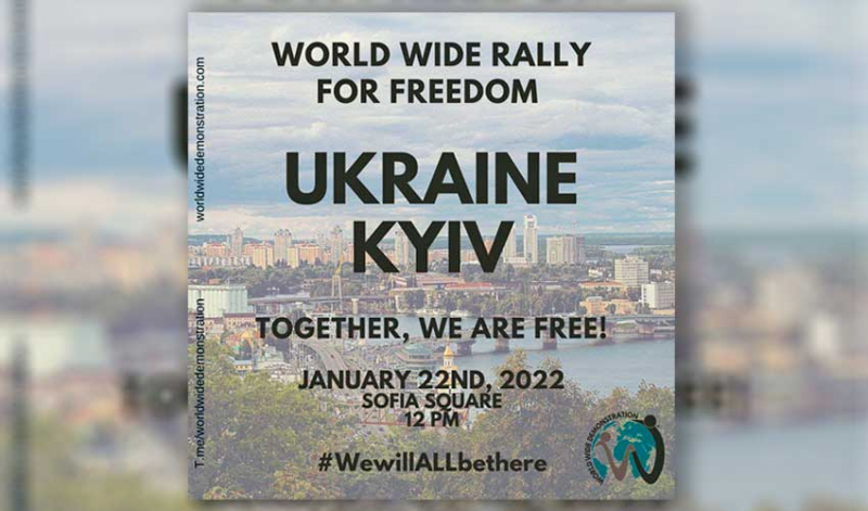 22nd January, 12 PM &quot;WORLD WIDE DEMONSTRATION FOR FREEDOM 6.0&quot;