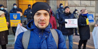 Stop Fake Pandemic провели акцию протеста возле СБУ