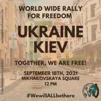 WORLD WIDE DEMONSTRATION FOR FREEDOM 4.0 Ukraine, Kiev